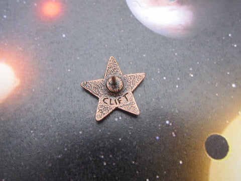 Star Copper Lapel Pin