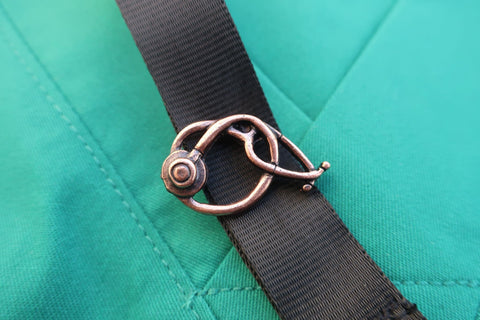 Stethoscope Copper Lapel Pin