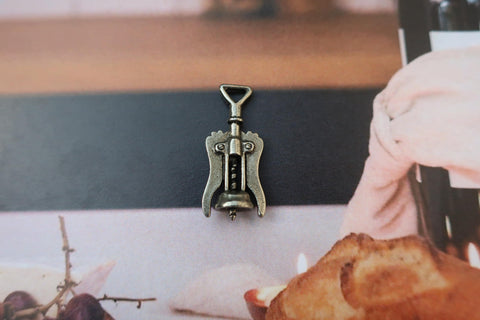 Corkscrew Lapel Pin