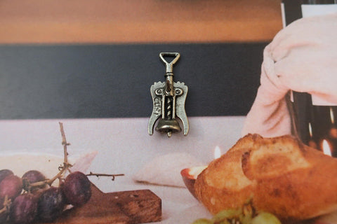 Corkscrew Lapel Pin