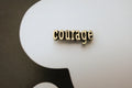 Courage Lapel Pin