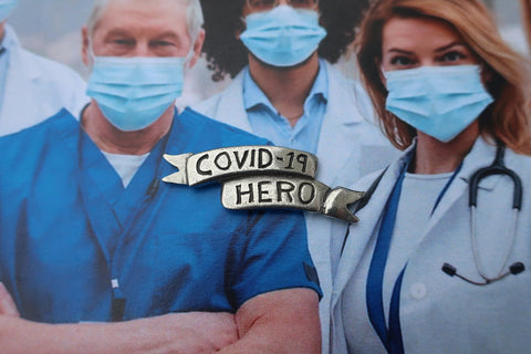 Covid-19 Hero Lapel Pin