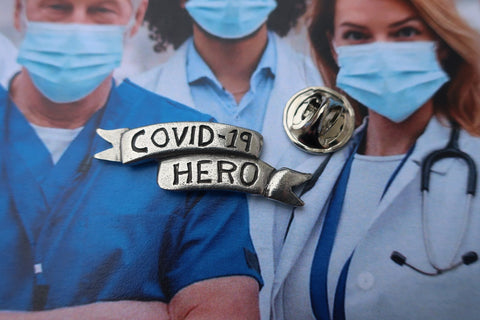 Covid-19 Hero Lapel Pin