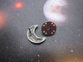 Crescent Moon Lapel Pin