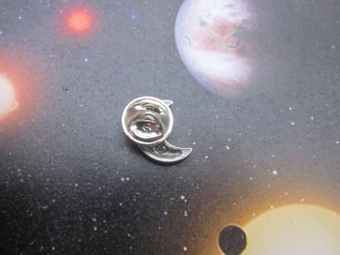 Crescent Moon Lapel Pin