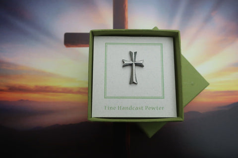 Cross Lapel Pin