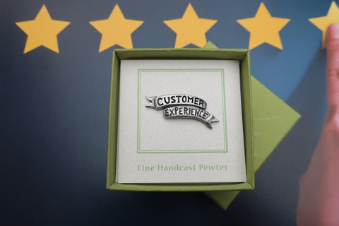 Customer Experience Lapel Pin