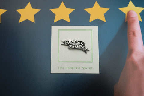 Customer Experience Lapel Pin