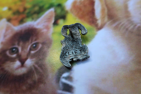 Dog and Cat Lapel Pin