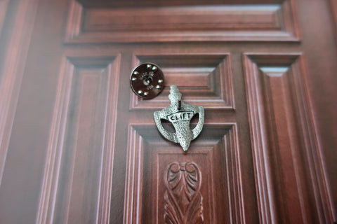 Door Knocker Lapel Pin