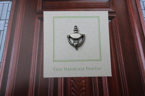 Door Knocker Lapel Pin