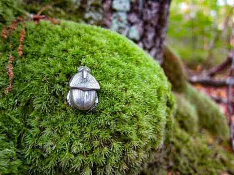Dung Beetle Lapel Pin