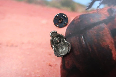 Dung Beetle Lapel Pin