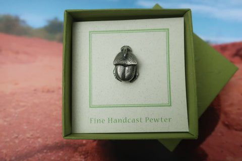 Dung Beetle Lapel Pin