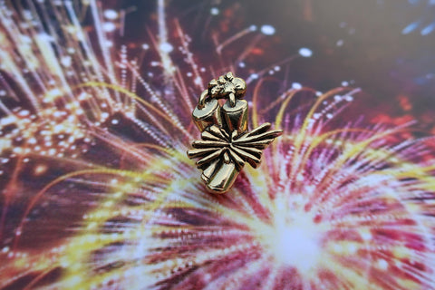 Dynamite Gold Lapel Pin