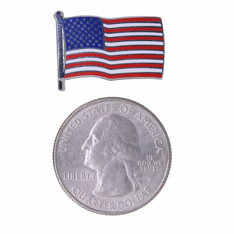 American Flag Enamel Pin
