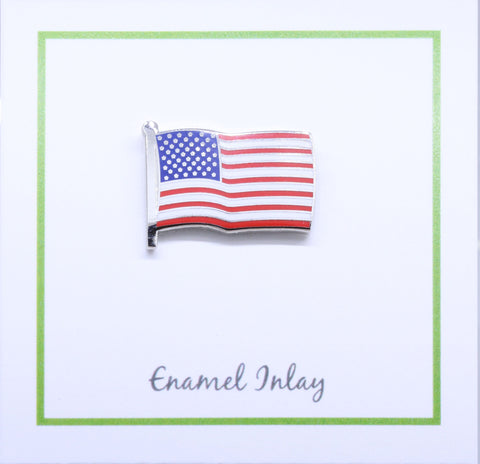 American Flag Enamel Pin