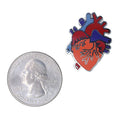 Human Heart Enamel Pin