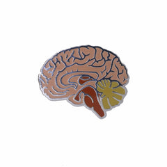 Brain Enamel Pin