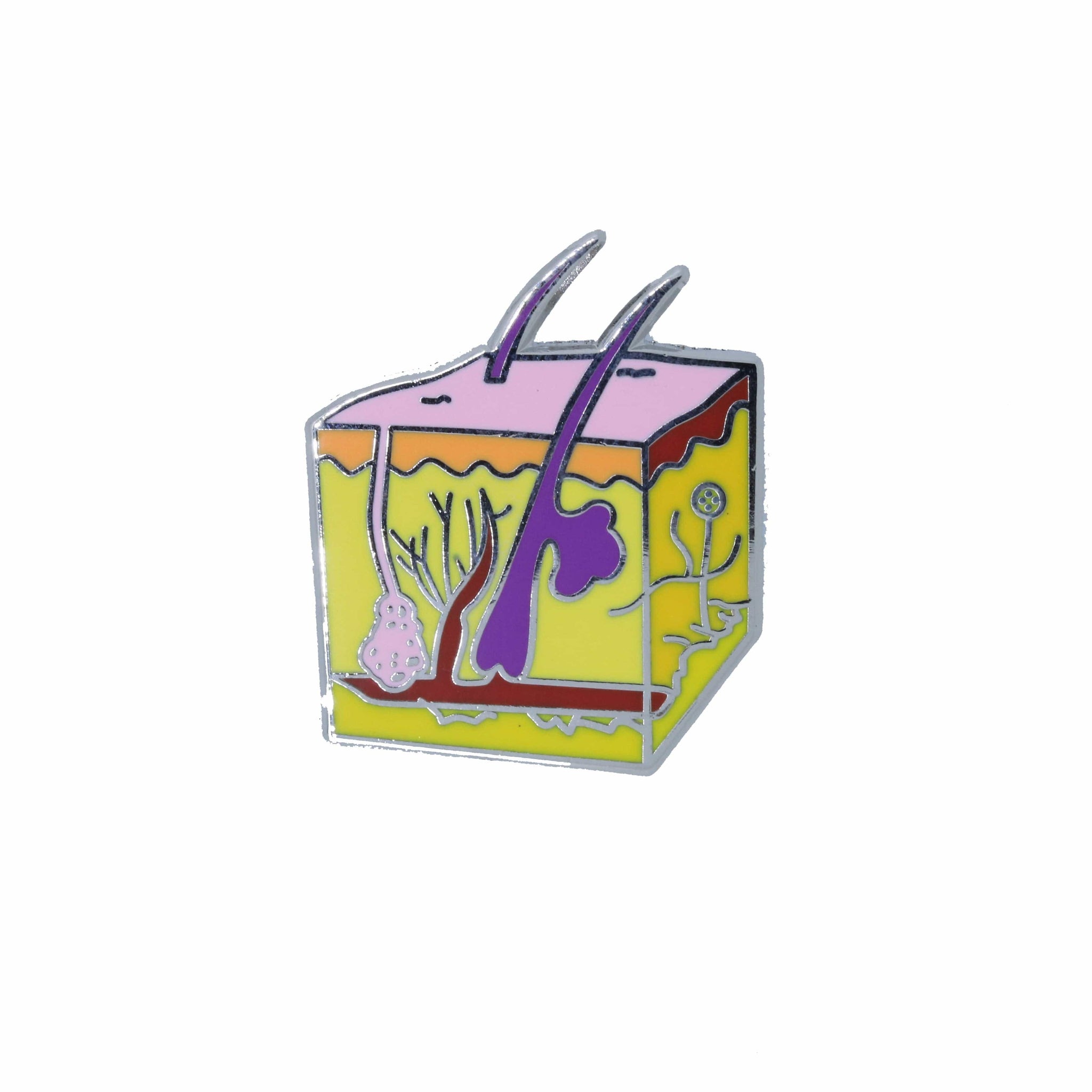 Skin Enamel Pin