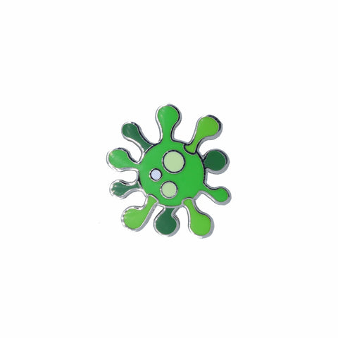 Virus Enamel Pin
