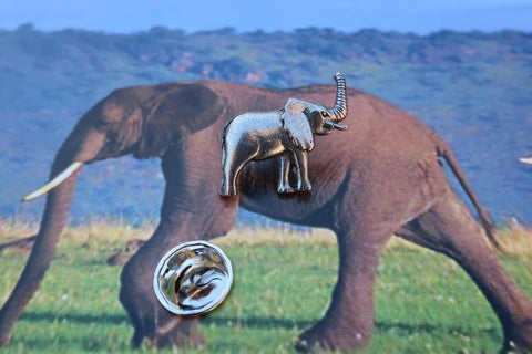 Elephant Lapel Pin