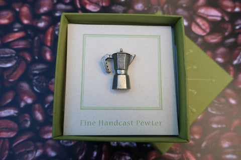 Espresso Pot Lapel Pin