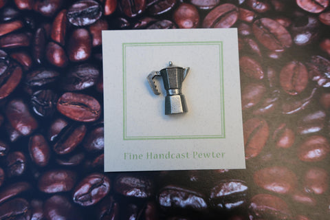 Espresso Pot Lapel Pin