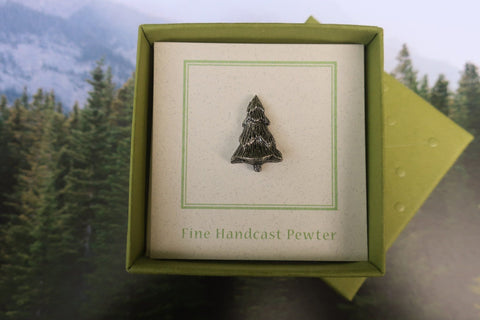 Evergreen Tree Lapel Pin