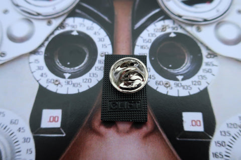 Eye Chart Enamel Pin