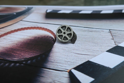Film Reel Lapel Pin