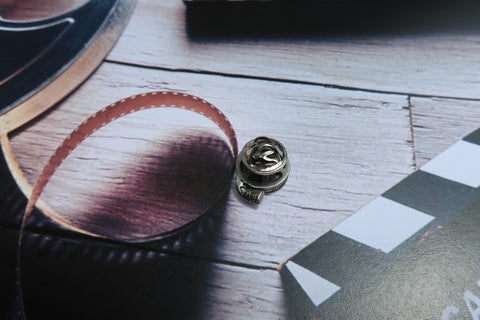 Film Reel Lapel Pin