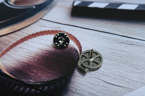 Film Reel Lapel Pin