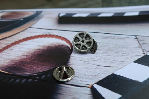 Film Reel Lapel Pin