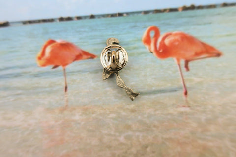 Flamingo Lapel Pin