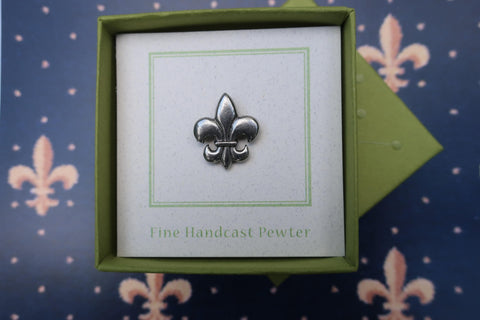 Fleur De Lis Lapel Pin