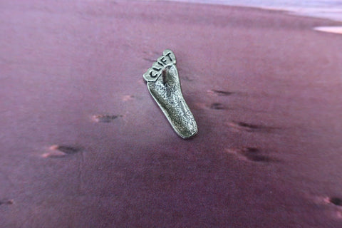 Foot Lapel Pin