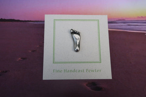 Foot Lapel Pin