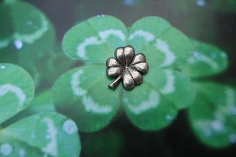 Four Leaf Clover Lapel Pin