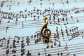 G-Clef Gold Lapel Pin