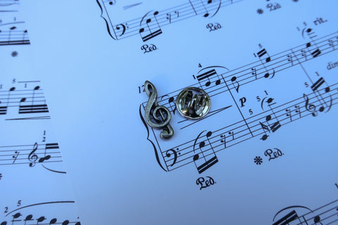 G-Clef Lapel Pin