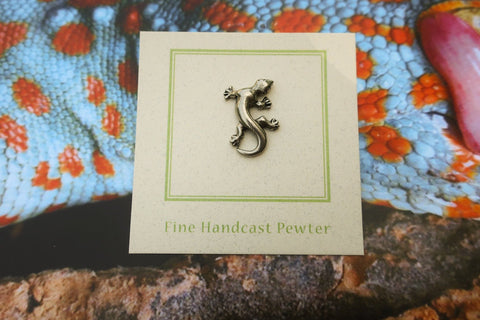 Gecko Lapel Pin