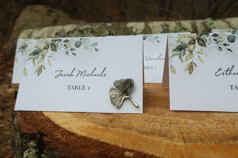 Ginkgo Leaf Lapel Pin