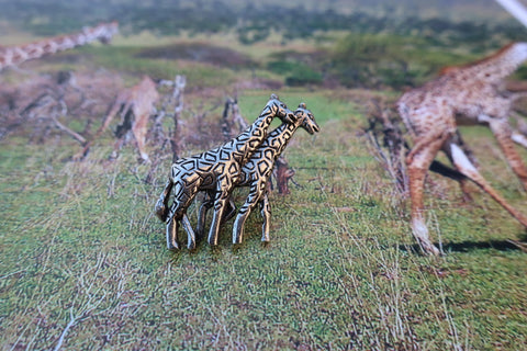 Giraffes Lapel Pin