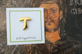 Franciscan Tau Gold Lapel Pin