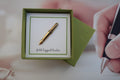 Pen Gold Lapel Pin