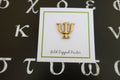 Psi Gold Lapel Pin