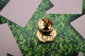 Recycle Symbol Gold Lapel Pin