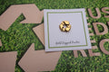 Recycle Symbol Gold Lapel Pin