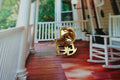 Rocking Chair Gold Lapel Pin